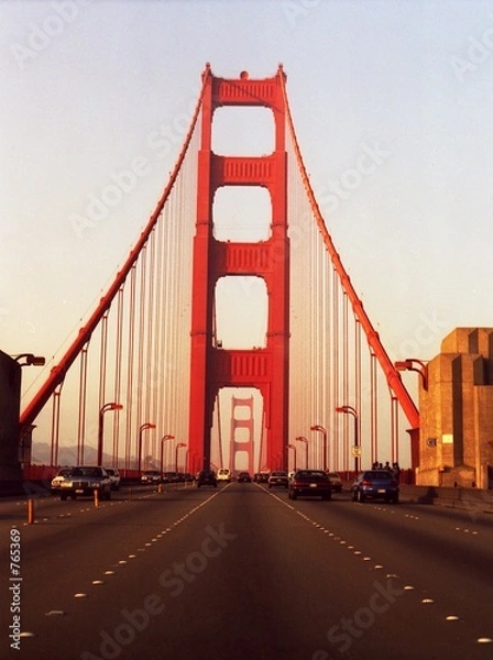 Obraz über die golden gate