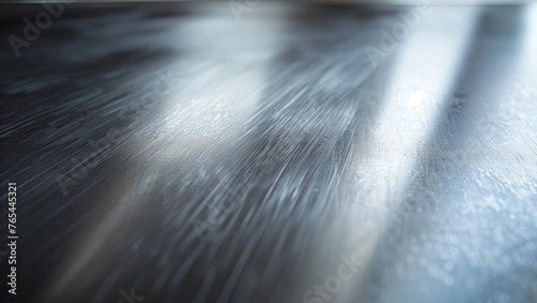 Fototapeta Monochrome Elegance: A Flat Silver Surface in Detail