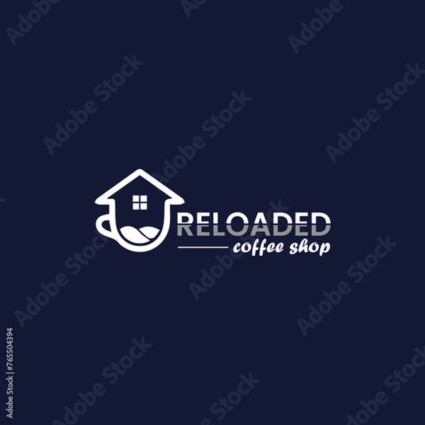 Fototapeta Real estate logo design