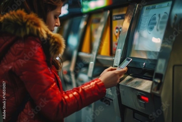 Obraz Banking and Online Transactions