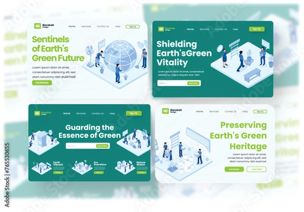 Obraz keep the earth green