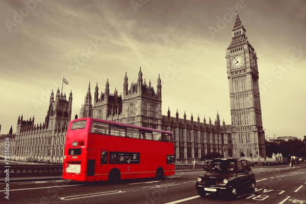 Obraz Bus in London