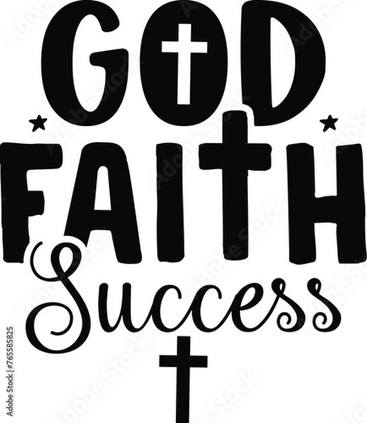 Fototapeta God Faith Success