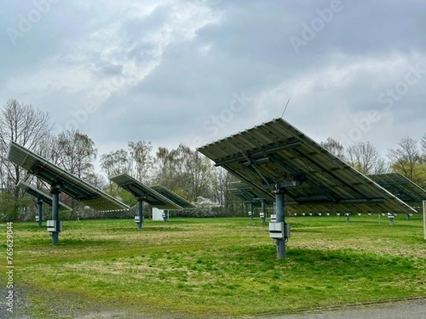 Obraz Modern solar technology park