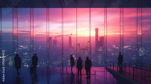 Fototapeta ビジネスで成功する人々