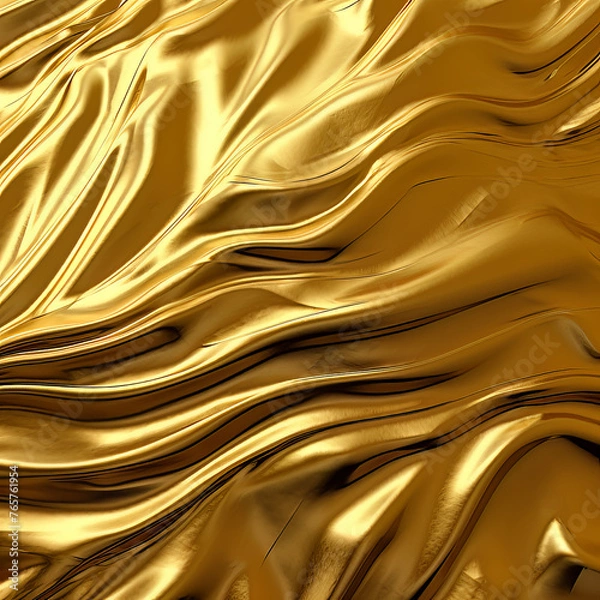 Obraz Golden silk background