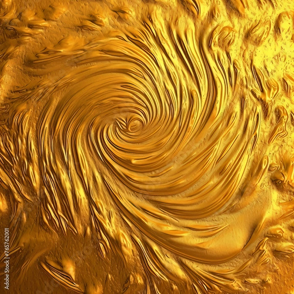 Obraz abstract background with gold water 