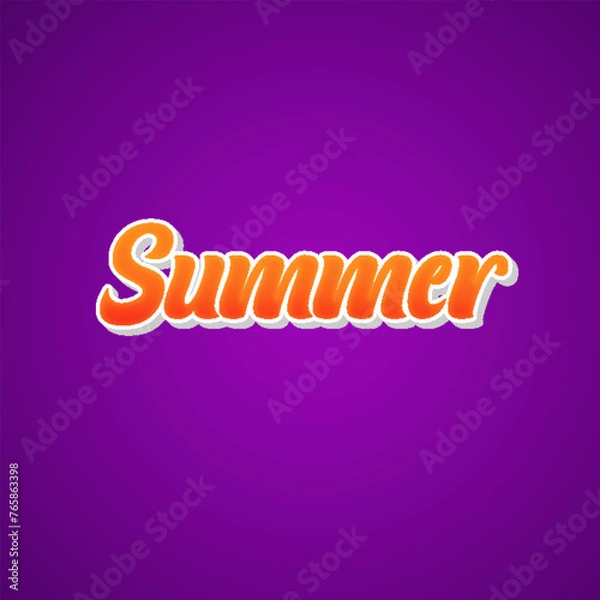 Fototapeta 3D text Effect design