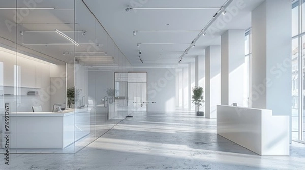 Fototapeta modern office interior