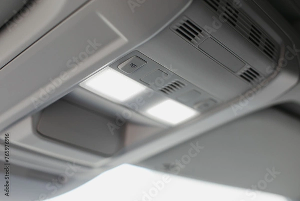 Obraz LED lighting lamp in the car