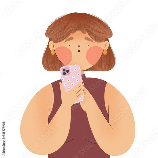 Fototapeta Redes sociales