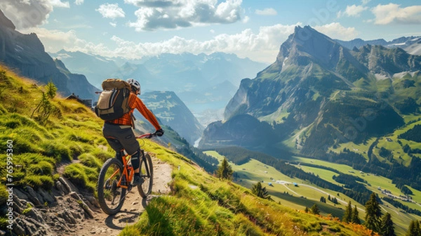 Obraz Urlaub in den Bergen