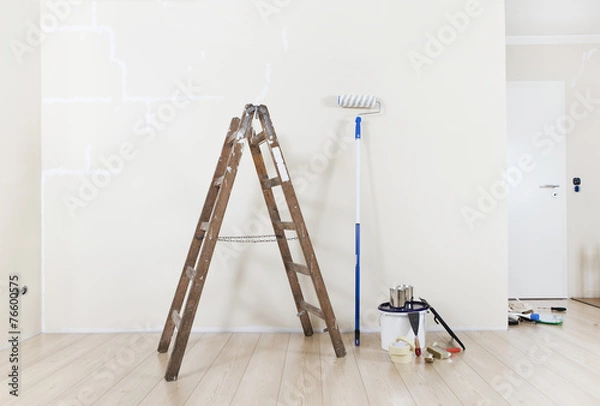 Obraz Wohnung streichen