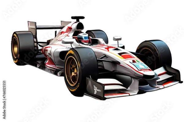Obraz race car racing
