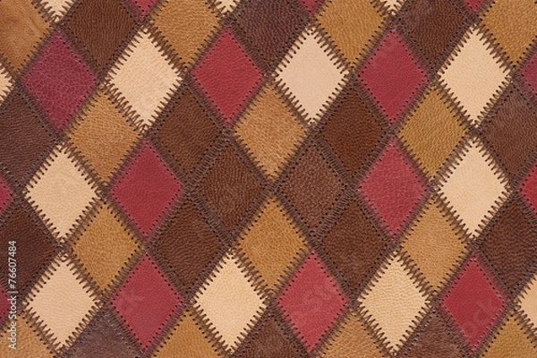 Fototapeta 羊側のパッチワーク