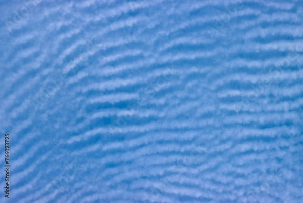 Fototapeta Clouds in the sky before a thunderstorm.