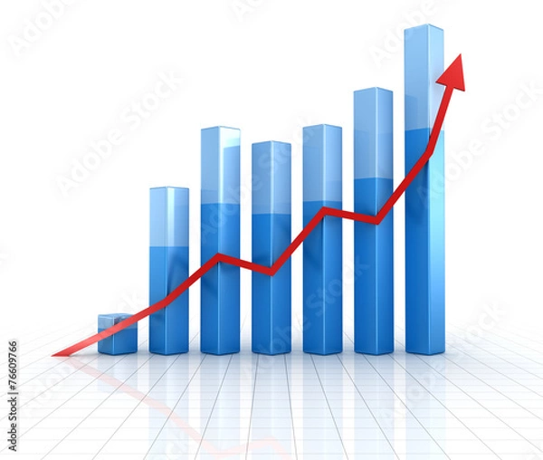 Obraz Business chart