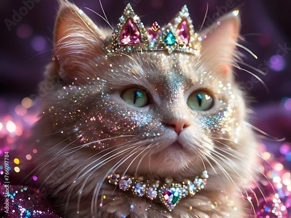 Obraz a princess cat