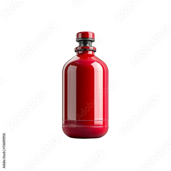 Fototapeta Tank gas in a typical red container.