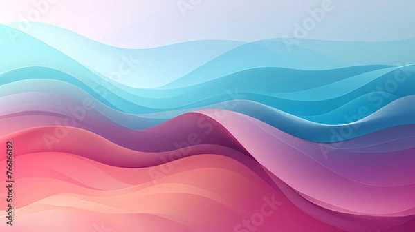 Fototapeta abstract background with waves, colorful abstract background with wavy shapes