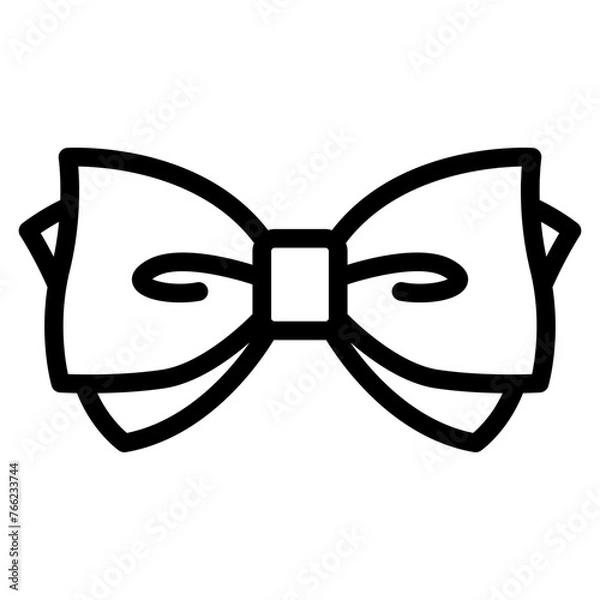 Obraz Bow ribbon icon