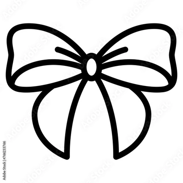 Obraz Bow ribbon icon