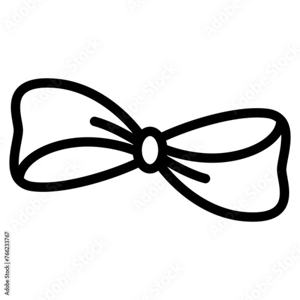 Obraz bow ribbon icon