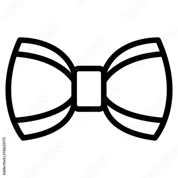 Obraz bow ribbon icon