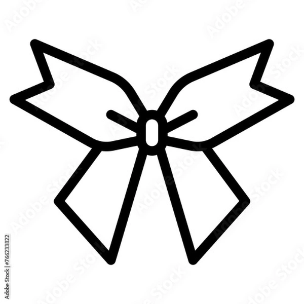 Obraz Bow ribbon icon