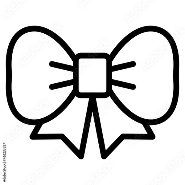 Obraz Bow ribbon icon