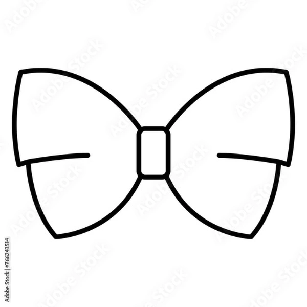 Obraz bow ribbon icon