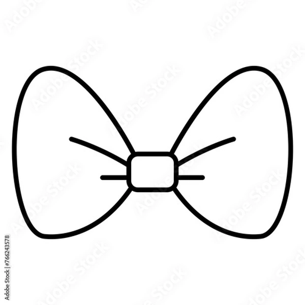 Obraz bow ribbon icon