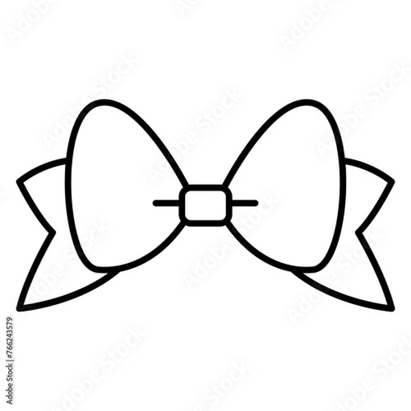 Obraz bow ribbon icon