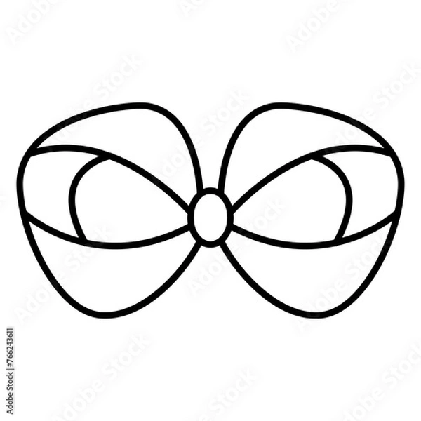 Obraz bow ribbon icon