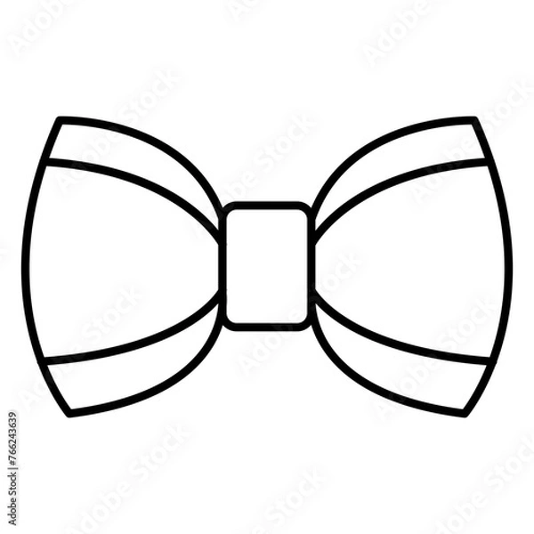 Obraz bow ribbon icon