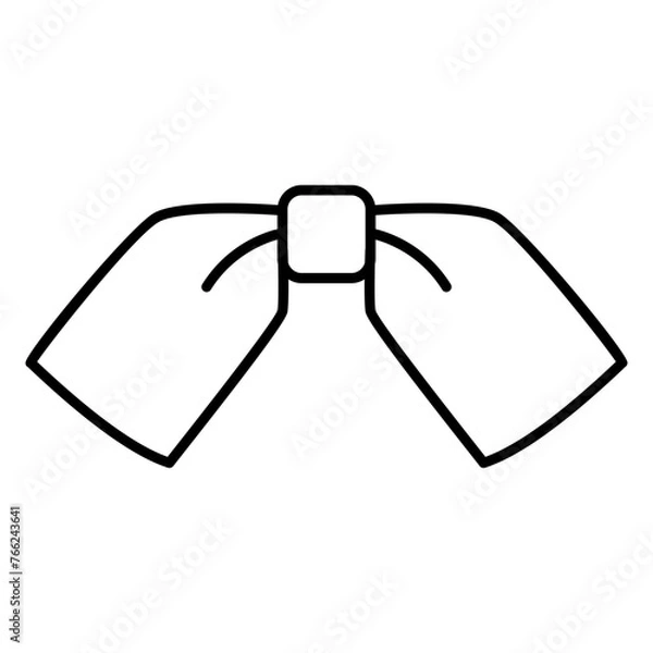 Obraz bow ribbon icon