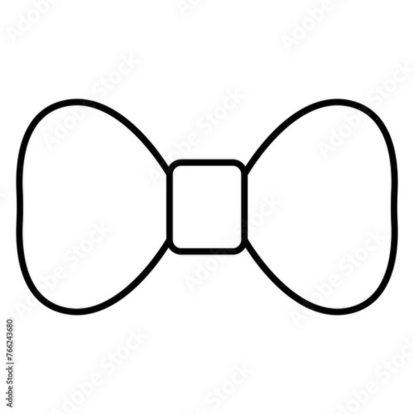 Obraz bow ribbon icon