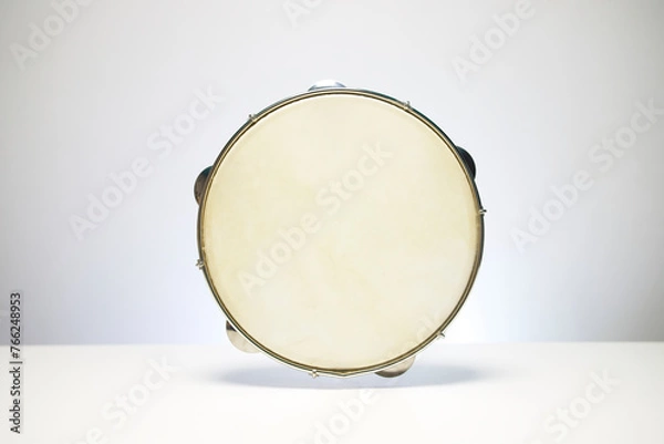 Obraz Pandeiro isolated on white background