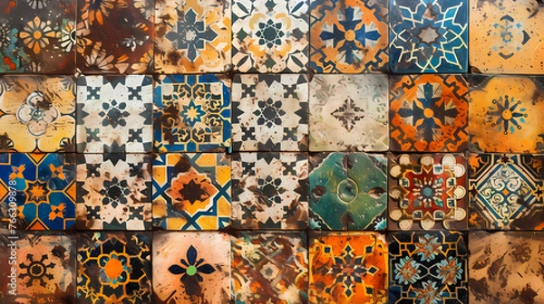 Obraz Moroccan Mosaic Pattern