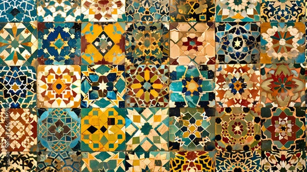 Obraz Moroccan Mosaic Pattern