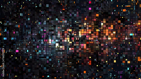 Obraz Pixel Chaos
