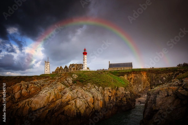 Obraz Beautiful Bretagne Lighthouse