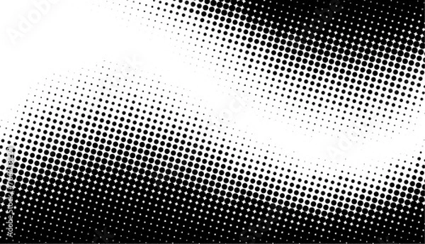 Obraz Halftone gradient