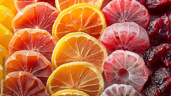 Fototapeta  Sliced dried fruit