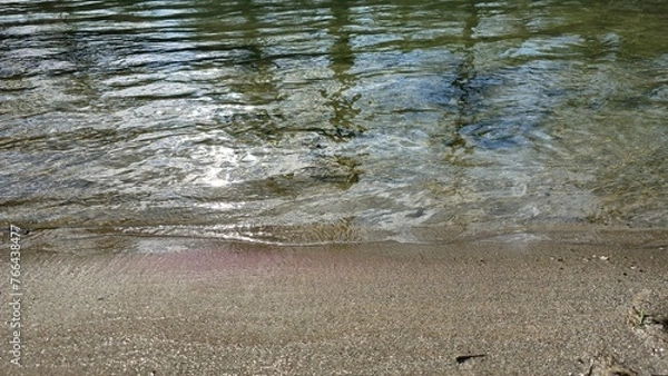 Obraz River water waves