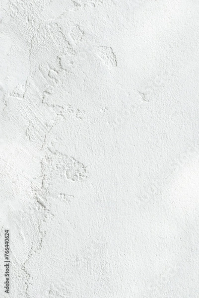 Fototapeta Vertical Blank concrete white rough wall for background. Beautiful white wall surface background pattern..