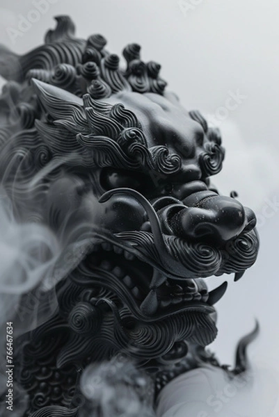 Obraz the black dragon