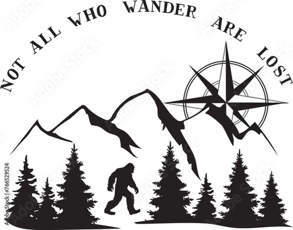 Obraz Vector Big Foot