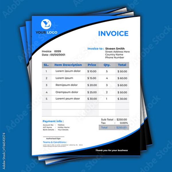 Obraz Business Card Design ;ID Card Design ;  Letterhead Design ;Flyer Design ;Brochure Design ;Poster Design ;Email Signature Design ;Invoice Design ;Social Media Cover Design ;Complete Corporate Identity 