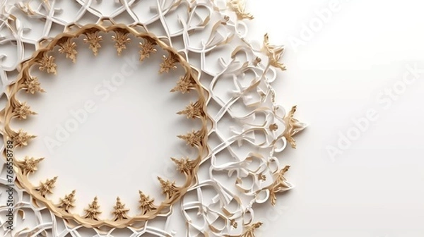 Fototapeta abstract geometric composition,digital artwork for creative graphic design.